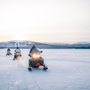 Private snowmobile safari 2,5 h