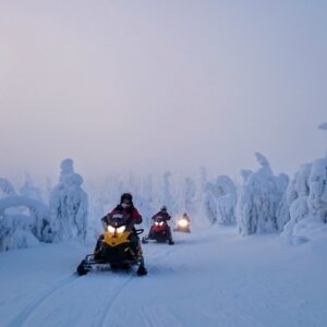 Snowmobile safari to the Eastern border 6h