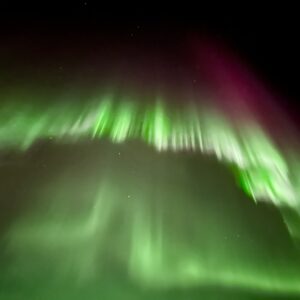 Chasing the Northern Lights by snowmobile and dinner 3,5h